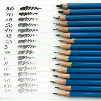 Crayons noir